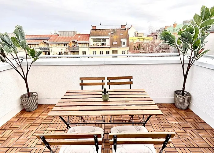 Апартаменти Takara Living 24 Mit Terrasse